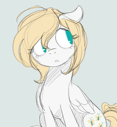Size: 600x653 | Tagged: safe, artist:toodles3702, oc, oc only, pegasus, pony, art theft, recolor, solo