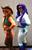 Size: 1318x2048 | Tagged: safe, artist:mikotocosplay, artist:nyunyucosplay, applejack, mistress marevelous, radiance, rarity, human, g4, my little pony: friendship is magic, power ponies (episode), 2014, con-nichiwa, convention, cosplay, irl, irl human, photo, power ponies