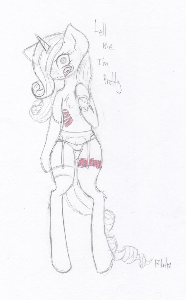 Grimdark Suggestive Artist Pluto Manson Rarity Zombie