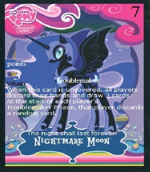 Size: 400x458 | Tagged: safe, nightmare moon, g4, ccg, fake, female, solo