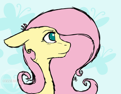 Size: 3000x2338 | Tagged: safe, artist:cosmic-brownie, fluttershy, g4, female, high res, solo