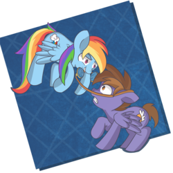 Size: 1600x1600 | Tagged: safe, artist:geckogeek, rainbow dash, oc, g4, goggles