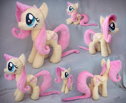 Size: 2376x1947 | Tagged: safe, artist:sophiesplushies, fluttershy, g4, irl, photo, plushie, solo
