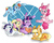 Size: 5875x4669 | Tagged: safe, artist:bloodyhellhayden, applejack, fluttershy, pinkie pie, rainbow dash, rarity, twilight sparkle, rabbit, winged rabbit, g4, :3, absurd resolution, book, bunnified, bunny pie, bunny sparkle, bunnyjack, bunnyshy, cute, frown, horned rabbit, jumping, mane six, my little bunny, prone, rabbit dash, rabbity, reading, smiling, species swap, twilight sparkle (alicorn), wide eyes