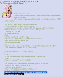 Size: 568x692 | Tagged: safe, fluttershy, g4, /mlp/, 4chan, 4chan screencap, anon in equestria, greentext, rejection, rejection is magic, sad, text