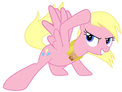 Size: 3950x3000 | Tagged: safe, edit, derpy hooves, pinkie pie, oc, pegasus, pony, g4, derpy pie, female, high res, mare, simple background, solo, transparent background, vector