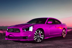 Size: 1280x850 | Tagged: safe, pinkie pie, g4, 1000 hours in ms paint, bad edit, car, dodge (car), dodge charger, dodge charger srt8, face