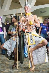 Size: 683x1024 | Tagged: safe, artist:busto44, artist:tehmutt, artist:xen photography, zecora, human, bronycon, bronycon 2013, g4, 2013, convention, cosplay, irl, irl human, photo, rule 63