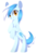 Size: 343x500 | Tagged: safe, artist:sion, oc, oc only, oc:tubey, earth pony, pony, bipedal, female, hoof on chest, looking at you, mare, ponytube, simple background, solo, transparent background, tubey