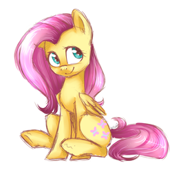 Size: 1024x1024 | Tagged: safe, artist:voilet14, fluttershy, g4, female, solo