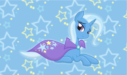 Size: 8192x4898 | Tagged: safe, artist:rainbownspeedash, trixie, pony, unicorn, g4, absurd resolution, female, mare, smiling, solo