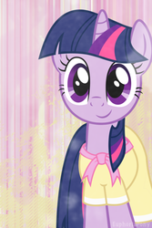 Size: 500x750 | Tagged: safe, artist:eagle1division, artist:vivian reed, twilight sparkle, g4, sweet and elite, birthday dress, clothes, dress, female, iphone wallpaper, solo