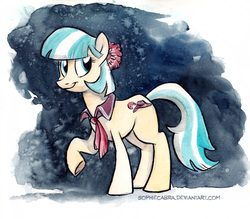 Size: 609x534 | Tagged: safe, artist:kenket, artist:spainfischer, coco pommel, earth pony, pony, g4, female, solo