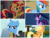 Size: 1024x768 | Tagged: safe, screencap, applejack, rainbow dash, sunset shimmer, trixie, twilight sparkle, pony, equestria girls, g4, female