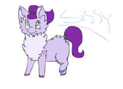 Size: 550x400 | Tagged: safe, artist:fluffyfan, oc, oc only, fluffy pony, cute, solo