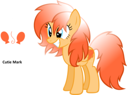 Size: 1761x1317 | Tagged: safe, artist:zacatron94, pinkie pie, g4, alternate hairstyle, disguise, female, flaming comet, simple background, solo, species swap, transparent background, vector