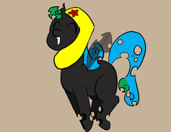 Size: 1017x786 | Tagged: safe, artist:eggrole7, oc, oc only, oc:star swing, changeling, solo