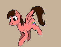 Size: 1017x786 | Tagged: safe, artist:eggrole7, oc, oc only, pegasus, pony, female, simple background, solo, spread wings