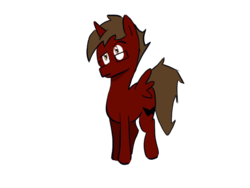 Size: 800x600 | Tagged: safe, artist:eggrole7, oc, oc only, oc:maroon, alicorn, pony, alicorn oc, blank flank, glasses, male, simple background, solo, stallion, transparent background