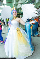 Size: 1365x2048 | Tagged: safe, artist:chochomaru, princess celestia, human, g4, cosplay, irl, irl human, photo