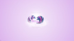 Size: 1920x1080 | Tagged: safe, artist:karl97, artist:php11, twilight sparkle, pony, unicorn, g4, blushing, female, horn, mare, simple, solo, sultry pose, text, vector, wallpaper