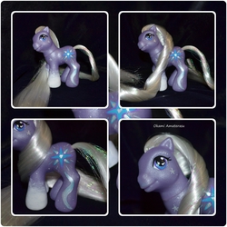 Size: 1204x1204 | Tagged: safe, artist:soulren, g3, customized toy, irl, photo, solo, toy, velvet hope