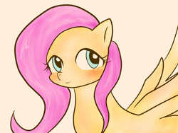 Size: 640x480 | Tagged: safe, artist:hebibox, fluttershy, g4, female, pixiv, solo