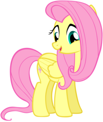 Size: 5048x5964 | Tagged: safe, artist:liggliluff, fluttershy, g4, absurd resolution, female, simple background, solo, transparent background, vector