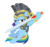 Size: 5314x5027 | Tagged: safe, artist:php50, commander hurricane, rainbow dash, g4, absurd resolution, female, simple background, solo, sword, transparent background, vector