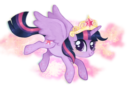 Size: 1191x826 | Tagged: safe, artist:icyvignette, twilight sparkle, alicorn, pony, g4, female, mare, solo, twilight sparkle (alicorn)