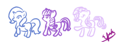 Size: 924x323 | Tagged: safe, artist:silverpantspony, rarity, trixie, twilight sparkle, alicorn, pony, g4, female, mare, twilight sparkle (alicorn)