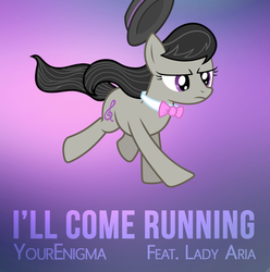 Size: 692x698 | Tagged: safe, artist:krazythefox, octavia melody, g4, album cover, female, hat, solo