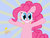 Size: 900x675 | Tagged: safe, artist:foxmarcace, pinkie pie, g4, female, grin, hug, solo