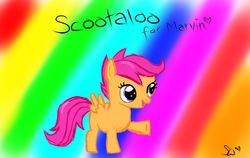 Size: 1900x1200 | Tagged: safe, artist:swagwalter, scootaloo, g4, female, solo