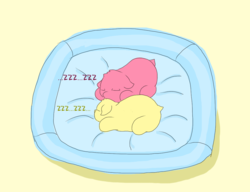 Size: 1089x837 | Tagged: safe, artist:carpdime, fluffy pony, cute, fluffy pony foals, hugbox, newborn, sleeping