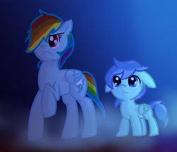 Size: 800x686 | Tagged: safe, artist:opya, rainbow dash, oc, oc:daydream, g4