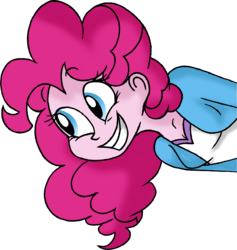 Size: 1267x1337 | Tagged: safe, artist:strangiesleepy, pinkie pie, equestria girls, g4, clothes, female, humanized, simple background, solo