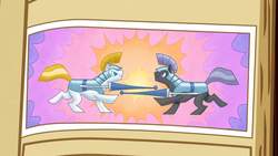 Size: 1365x768 | Tagged: safe, screencap, g4, the crystal empire, jousting