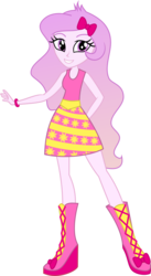 Size: 1646x3000 | Tagged: safe, artist:katequantum, princess celestia, equestria girls, g4, clothes, female, pink-mane celestia, simple background, solo, transparent background, younger