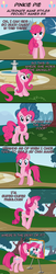 Size: 1067x5184 | Tagged: safe, artist:nightmaremoons, gummy, pinkie pie, ask pun, g4, accessory swap, alternate hairstyle, comic, mane swap, mirror, scissors