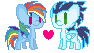 Size: 94x53 | Tagged: safe, artist:sparkle-bliss, rainbow dash, soarin', g4, animated, female, heart, icon, male, ship:soarindash, shipping, simple background, straight, transparent background