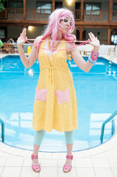 Size: 2794x4206 | Tagged: safe, artist:gs-force, fluttershy, human, g4, cosplay, irl, irl human, photo, solo