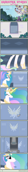 Size: 1004x6080 | Tagged: safe, artist:estories, princess celestia, comic:seeds of darkness, g4, canterlot, comic, female, solo