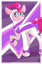 Size: 3300x5100 | Tagged: safe, artist:puppydoctor, fili-second, pinkie pie, g4, power ponies (episode), female, outfit, power ponies, solo