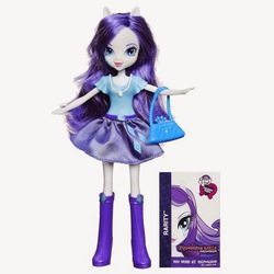 Size: 600x600 | Tagged: safe, rarity, equestria girls, g4, official, boots, brushable, clothes, doll, female, high heel boots, jewelry, purse, skirt, solo, toy