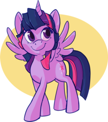 Size: 736x830 | Tagged: safe, artist:frostadflakes, twilight sparkle, alicorn, pony, g4, female, mare, simple background, solo, transparent background, twilight sparkle (alicorn)