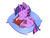 Size: 1280x960 | Tagged: safe, artist:sion, twilight sparkle, alicorn, pony, g4, blushing, book, c:, cute, eyes closed, female, happy, mare, on side, pillow, simple background, sleeping, smiling, solo, that pony sure does love books, twiabetes, twilight sparkle (alicorn), underhoof