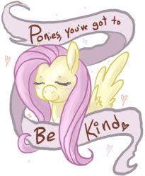 Size: 500x609 | Tagged: safe, artist:asofterbucky, fluttershy, g4, eyes closed, female, heart, old banner, positive ponies, simple background, solo, spread wings, transparent, transparent background