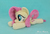 Size: 2255x1513 | Tagged: safe, artist:zizzaz, fluttershy, g4, beanie (plushie), cute, irl, photo, plushie, prone