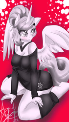 Size: 2000x3550 | Tagged: safe, artist:fur-what-loo, oc, oc only, alicorn, anthro, alicorn oc, anthro oc, high res, solo